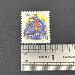 Garchomp Pokemon Stamp Card Shogakukan Nintendo Japanese TCG Vintage S126-33 - Image 2