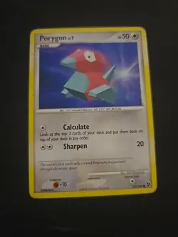 Porygon 81/106 Diamond & Pearl Great Encounters Pokemon Card - Image 1