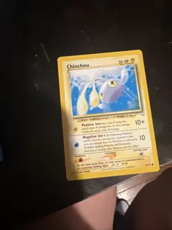 Chinchou 42/64 Neo Revelation Pokemon Card Non Holo TCG Trading Card Game Card - Image 1