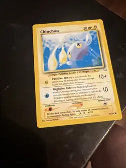 Chinchou 42/64 Neo Revelation Pokemon Card Non Holo TCG Trading Card Game Card - Image 3