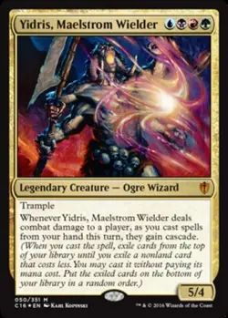 Heavy Play, Japanese MTG Foil Yidris, Maelstrom Wielder - Foil Commander 2016 Ma - Image 1