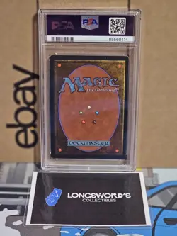 MTG - Halls of Mist - Ice Age - PSA 8.5 Graded - Image 2