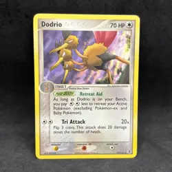 Pokemon TCG - Dodrio 21/112 Non Holo Rare - EX Firered & Leafgreen - NM - Image 1