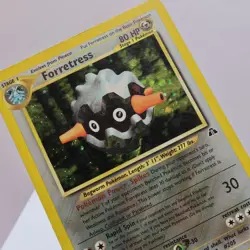 Pokemon TCG - Forretress 2/75 Neo Discovery Holo Rare WOTC 1999 - HP - Image 1