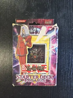 YUGIOH Starter Deck Pegasus Unlimited - Damaged Box - Image 1
