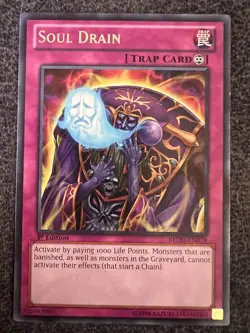 Yugioh Soul Drain REDU-EN078 Rare 1st Edition NM - Image 1