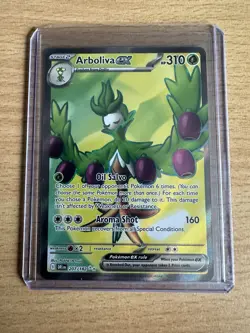Pokemon TCG Destined Rivals Arboliva Card 207/182 Full Art Mint - Image 1