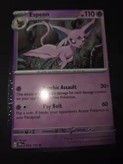 Pokemon Prismatic Evolutions Costco Mini Tins Cosmo Promo Cards (8 Cards Total) - Image 3