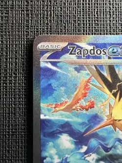 Pokemon TCG Zapdos EX Holo Card 202/165 Scarlet & Violet 151 NM - Image 2