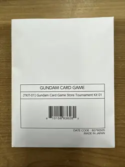 Gundam Card Game Store Tournament Kit TKIT-01 English NEW SEALED TCG - Image 1