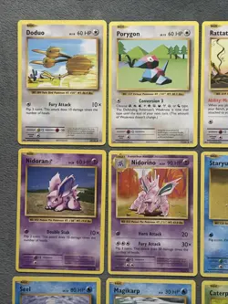 Pokemon Cards Lot Evolutions Vulpix Drowzee Gastly Magikarp Metapod Rare Starmie - Image 2