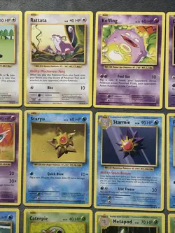 Pokemon Cards Lot Evolutions Vulpix Drowzee Gastly Magikarp Metapod Rare Starmie - Image 3