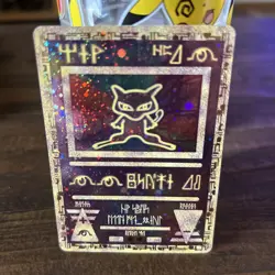 Pokemon Card TCG Ancient Mew 2000 Movie Promo Holo Card WOTC Vintage - Image 1