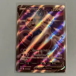 Mewtwo V Swsh229 Swsh: Sword & Shield Promo Cards Holo Mint Condition - Image 1