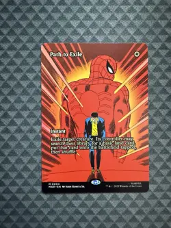 MTG Path to Exile #0004 Borderless Mythic Marvel Eternal-Legal (MAR) - Image 1