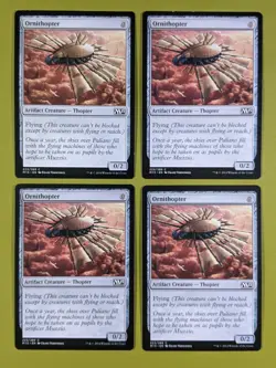 Ornithopter x4 Magic 2015 M15 4x Playset Magic the Gathering MTG - Image 1