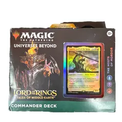Magic the Gathering Lord of the Rings Commander Deck Hosts Of Mordor NEW BOX 195166205052 - Image 1