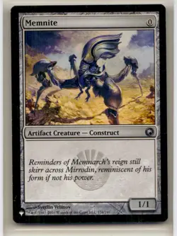 Lightly played Memnite #174 The List Reprints W/Tracking - Image 1