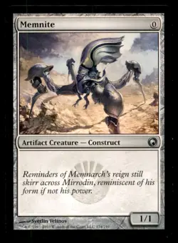 MTG Memnite LP Light Play Scars of Mirrodin [2940] - Image 1