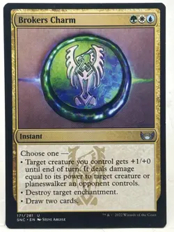 Brokers Charm LP/NM* Streets Of New Capenna ENGLISH 171/281 mtg -UnltdCards - Image 1