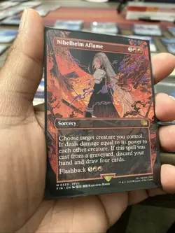 Nibelheim Aflame (Borderless) Final Fantasy Regular - Image 2