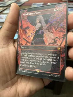 Nibelheim Aflame (Borderless) Final Fantasy Regular - Image 3