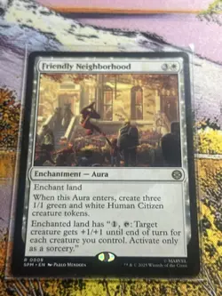 Friendly Neighborhood Mtg Spider-Man Magic The Gathering - Image 1