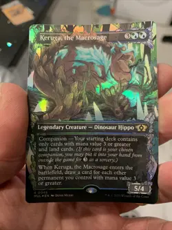 FOIL Keruga, the Marcrosage - Multiverse Legends - NM -Magic: The Gathering MTG - Image 1