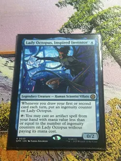 Lady Octopus, Inspired Inventor SPM NM MTG Spider-Man Magic The Gathering - Image 2