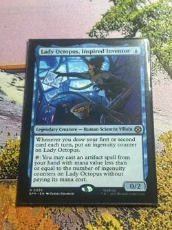 Lady Octopus, Inspired Inventor SPM NM MTG Spider-Man Magic The Gathering - Image 3