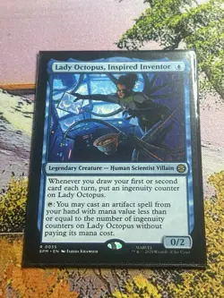 Lady Octopus, Inspired Inventor SPM NM MTG Spider-Man Magic The Gathering - Image 4