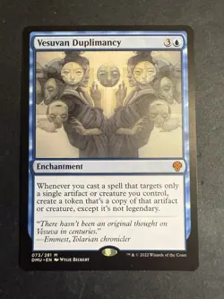 Vesuvan Duplimancy Dominaria United Magic the Gathering Mythic NM - Image 1