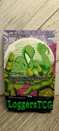MTG Mindbreak Trap BORDERLESS / MAR 0011 M NM - Image 1