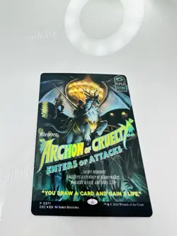 Archon of Cruelty (Showcase) Commander: Duskmourn: House of Horror Foil - Image 4