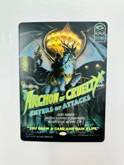 Archon of Cruelty (Showcase) Commander: Duskmourn: House of Horror Foil - Image 5