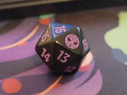 Magic The Gathering Spiderman Pre Release D20 Dice - Image 1