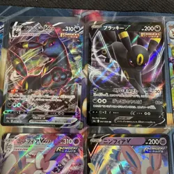 Pokemon TCG Japanese Eeveelutions Lot Umbreon Sylveon Espeon Flareon Vmax V EX - Image 3