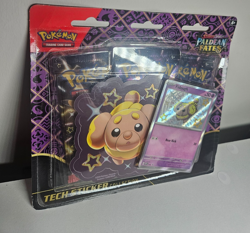 Pokemon - Scarlet & Violet Paldean Fates Tech Sticker Collection Fidough - New - Image 3