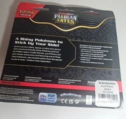Pokemon - Scarlet & Violet Paldean Fates Tech Sticker Collection Fidough - New - Image 4