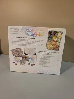 Pokemon TCG S&V Prismatic Evolutions ETB Elite Trainer Box FACTORY SEALED - Image 2