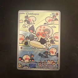 Pokemon TCG Clobbopus 207/191 Sv08: Surging Sparks Illustration Rare Holo - Image 1