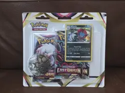 Pokemon TCG: Sword & Shield - Lost Origin 3 Pack Blister - Weavile Promo - Image 1