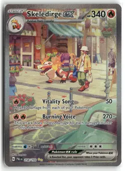 Skeledirge ex - Special Illustration Rare SV02: Paldea Evolved 258/193 NM - Image 1