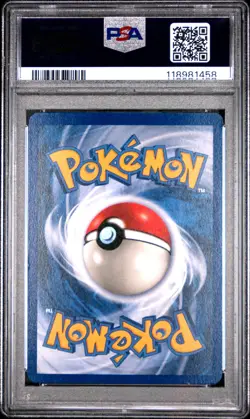 1999 POKEMON JUNGLE NO SYMBOL #11 SNORLAX-HOLO PSA 7 - Image 2