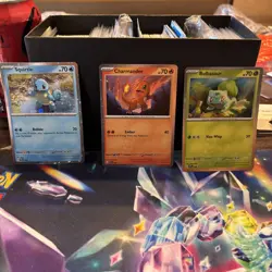 Pokemon Scarlet & Violet 151: Poster Collection Black Star Promo Starters Set - Image 1