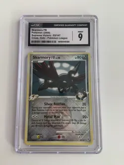 Skarmory FB Pokemon League 2009 Supreme Victors Cross Holo - 83/147 CGC Mint 9 - Image 1
