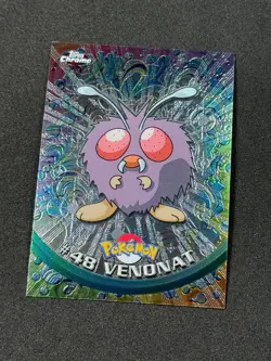 Pokemon Venonat #48 Topps Chrome Base Holo Copy 2 NM - Image 1