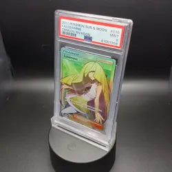 2017 Pokemon Sun & Moon Crimson Invasion 110 Lusamine Full ART PSA 9 Mint - Image 3