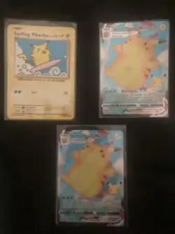 x6 Flying and Surfing Pikachu V and VMAX Pokemon Lot of 6 - Image 2