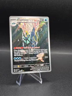 Clawitzer 141/132 Pokemon Mega Evolution Illustration Rare Near Mint NM - Image 2